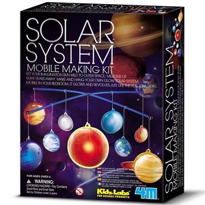 Астрономия и география: Набор для исследований 4M Светящаяся модель солнечной системы