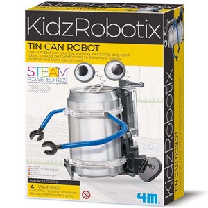 Інтерактивні іграшки та роботи: Науковий набір 4M Робот-жерстянка