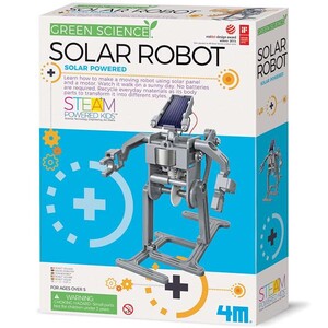 Интерактивные игрушки и роботы: Научный набор 4M Робот на солнечной батарее