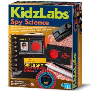 Игры и игрушки: Набор шпиона 4M Секретные сообщения