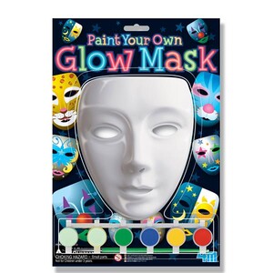 Изготовление украшений: Набор для творчества 4M Подготовка к маскараду "Светящаяся маска"