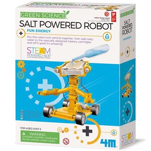 Інтерактивні іграшки та роботи: Науковий набір 4M Робот на енергії солі