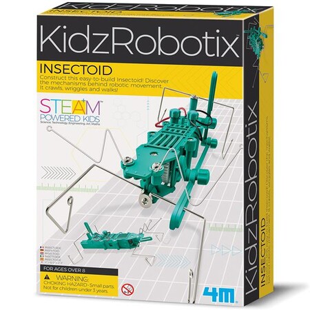 Конструкторы-роботы: Научный набор 4M Робот-инсектоид