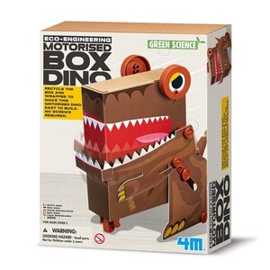 Конструктори-роботи: Науковий набір 4M Динозавр із коробок