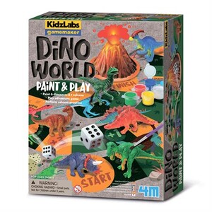 Товары для рисования: Игровой набор «Мир динозавров», 4M