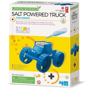 Хімія і фізика: Набір для досліджень 4M Вантажівка на енергії солі