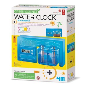 Химия и физика: Набор для исследований 4M Часы на энергии воды