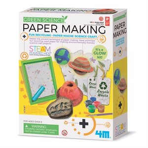 Виготовлення іграшок: Набір для творчості «Переробка паперу», 4M