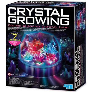 Химия и физика: Набор для выращивания кристаллов с подсветкой, 4M