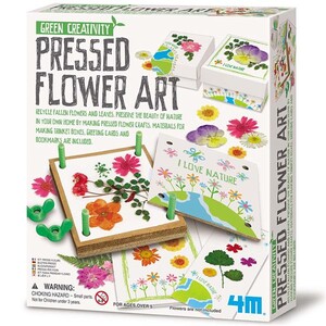 Аплікації та декупаж: Набір для творчості 4M Квіткове мистецтво