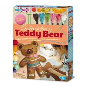Изготовление игрушек: Набір для шиття іграшки «Ведмедик», 4M