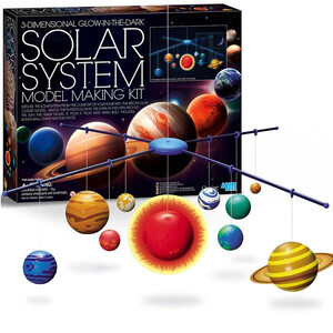 Астрономія та географія: Підвісна 3D-модель Сонячної системи власноруч, 4M