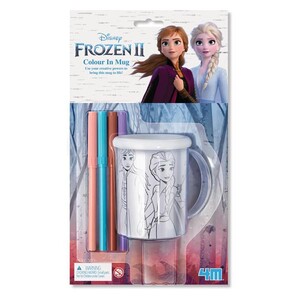 Изготовление украшений: Набор для творчества 4M Disney Frozen 2 Холодное сердце 2 Раскрась чашку