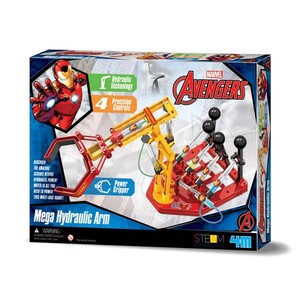 Интерактивные игрушки и роботы: Научный набор 4M Disney Ironman Железный человек Гидравлическая мегарука