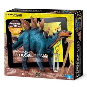 Анатомические модели-конструкторы: Набор для раскопок 4M ДНК динозавра Стегозавр
