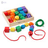Деревянная шнуровка с крупными деталями, Melissa & Doug