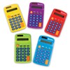 Різнобарвні шкільні калькулятори (10 шт.) Learning Resources