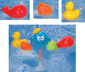 Розвивальні іграшки: Ігровий набір для купання Восьминіг Оскар і друзі