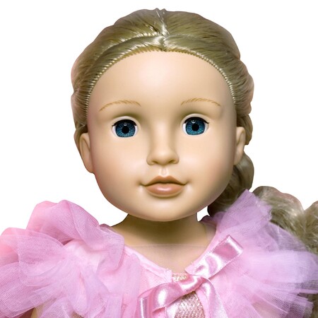 Ляльки і аксесуари: Принцеса в рожевій сукні, лялька 45 см