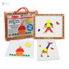 Магнитная мозаика с карточками «Собери картинку», 120 дет., Melissa & Doug