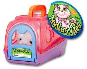 Мягкие игрушки: Плюшевый котенок в переноске, игровой набор
