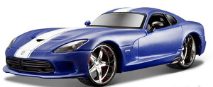 Машинки: Машинка Allstars - 2013 SRT Viper GTS, синій металік, 1:24