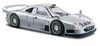Модель Mercedes CLK-GTR street version, сріблястий, 1:26