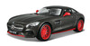 Автомодель Mercedes AMG GT тюнинг, серый металлик (1:24), Maisto