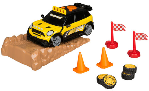 Машинки: Ігровий набір ралі Mini Cooper (світло, звук), Road Rippers