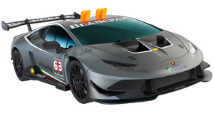 Игры и игрушки: Машина Lamborghini Huracan LP 620-2 Super Trofeo (свет, звук) 26 см., Road Rippers
