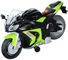 Мотоцикл Kawasaki Ninja ZX-10R со светом и звуком 25 см