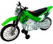 Мотоцикл Kawasaki KLX 140 Moto-Cross Bike зі світлом і звуком 25 см дополнительное фото 2.