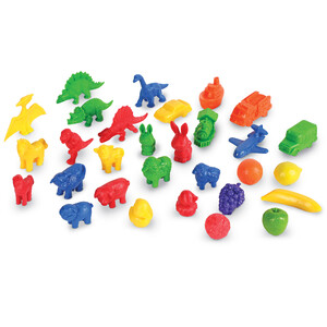 Развивающие игрушки: Большой набор фигурок для сортировки (168 шт.) Learning Resources