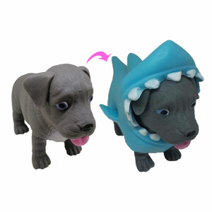 Фигурки: Стретч-игрушка «Питбуль-акула», Dress Your Puppy