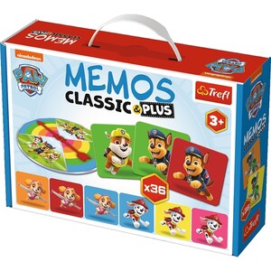 Ігри та іграшки: Настільна гра «Мемо: Щенячий патруль», Classic & Plus, Trefl