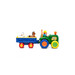 Іграшка на колесах «Трактор з трейлером (українська)», Kiddieland дополнительное фото 6.