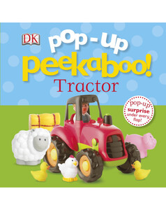 Пізнавальні книги: Pop-up Peekaboo Tractor