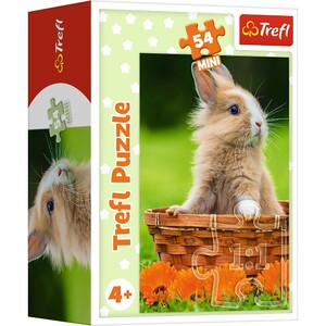 Игры и игрушки: Пазл серії Міні «Кролик», 54 ел., Trefl