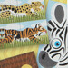 Набор для творчества «Давайте вырезать: животные сафари» с ножницами в комплекте, Melissa & Doug дополнительное фото 3.