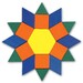 Набір блоків "Геометрична мозаїка" (250 шт.) Learning Resources дополнительное фото 3.