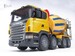 Бетономішалка Scania колір жовтий, синій, Bruder дополнительное фото 2.