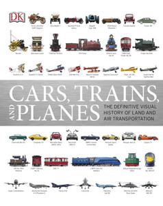 Пізнавальні книги: Cars, Trains and Planes