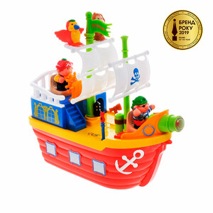 Розвивальні іграшки: Ігровий набір «Піратський Корабель», Kiddieland