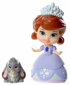 Куклы: Принцесса София и Клевер, мини-кукла, Disney Sofia the First, Jakks Pacific