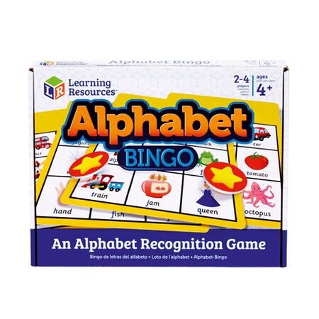 Настольные игры: Настольная игра бинго "Английский алфавит" Learning Resources