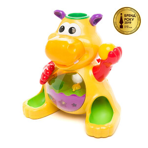 Розвивальні іграшки: Іграшка «Гіпопотам-Жонглер», Kiddieland