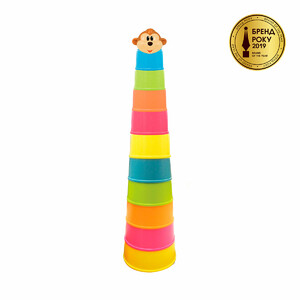 Розвивальні іграшки: Ігровий набір «Мавпяча Пірамідка», Kiddieland
