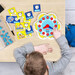 Обучающий игровой набор серии Play Montessori «Первые часы», Quercetti дополнительное фото 3.