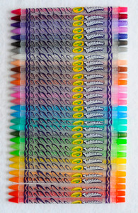 Товари для малювання: Викручуються кольорові олівці (40 шт), Crayola