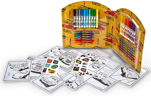 Товари для малювання: Набір для малювання Тачки-3 (42 предмета), Crayola